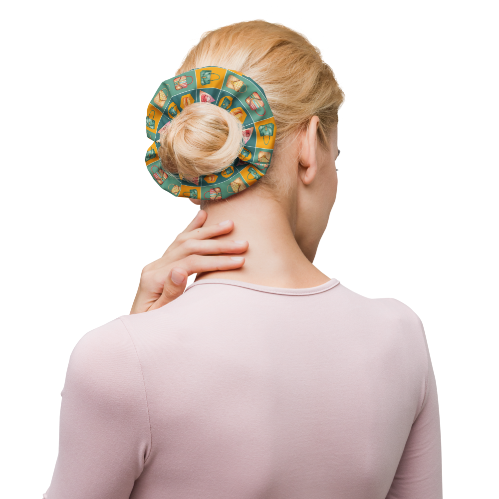 Eco-Friendly Scrunchie with Bag Design – A Stylish Twist on Sustainability