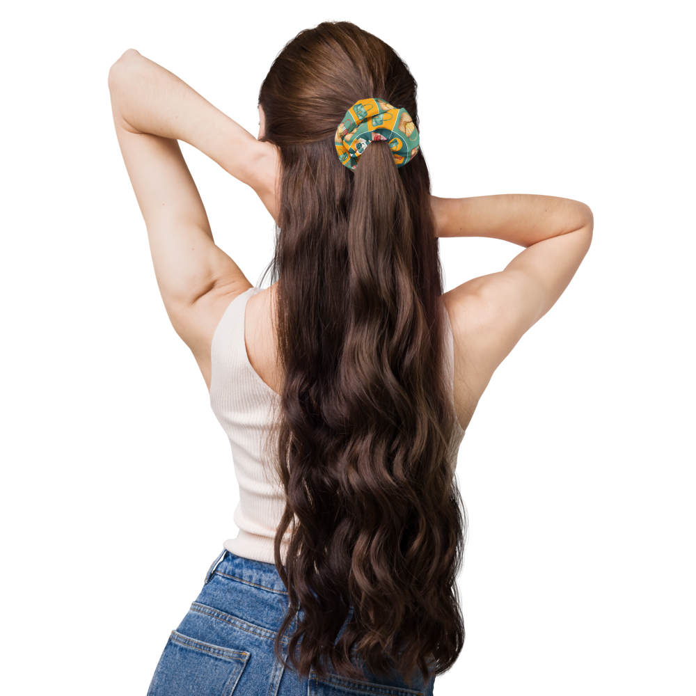 Eco-Friendly Scrunchie with Bag Design – A Stylish Twist on Sustainability