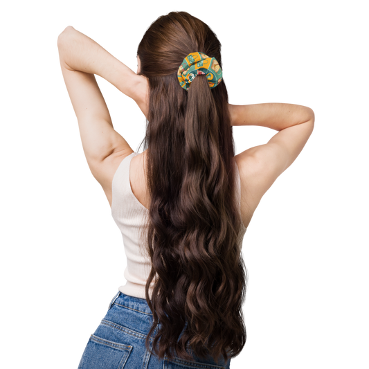 Scrunchie ecológico com design de bolsa – Uma reviravolta estilosa na sustentabilidade
